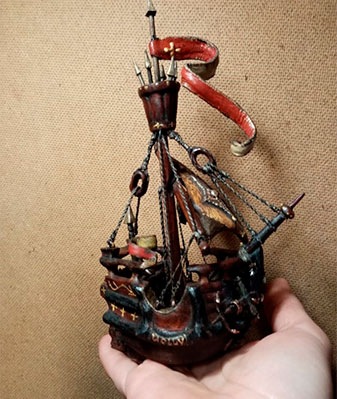 Макеты и модели кораблей Анны Лесняк