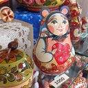 Неваляшка со звономвысота 14 см
