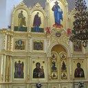 Иконостас.Резьба по дереву.Позолота сусальным золотом.