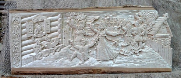 Праздник на Руси. Древесина липы, 2019 год