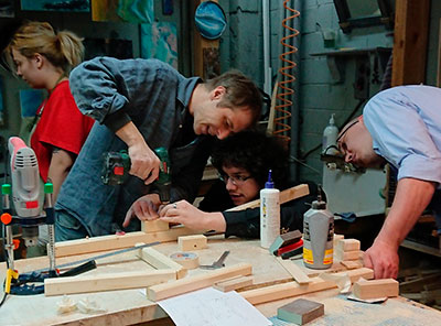 аРека  стол река  из эпоксидной смолы от Ассамблея ах мир